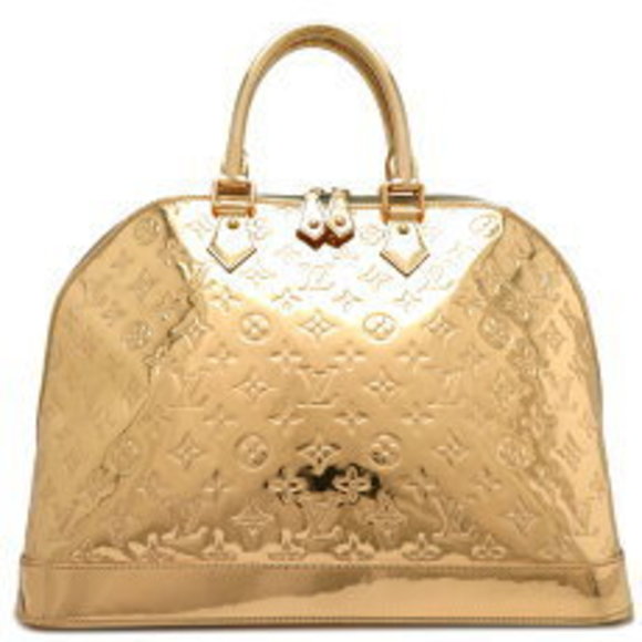 Louis Vuitton Alma GM Handbag Monogram Dore - Picture 1 of 9